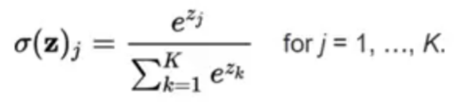 Softmax function 